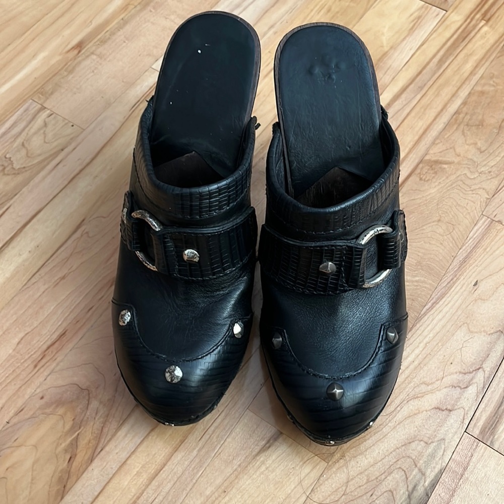 Michael Kors Black Clog/Mule